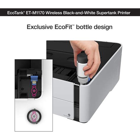 Epson EcoTank Monochrome M1170 Ink Tank Printer.